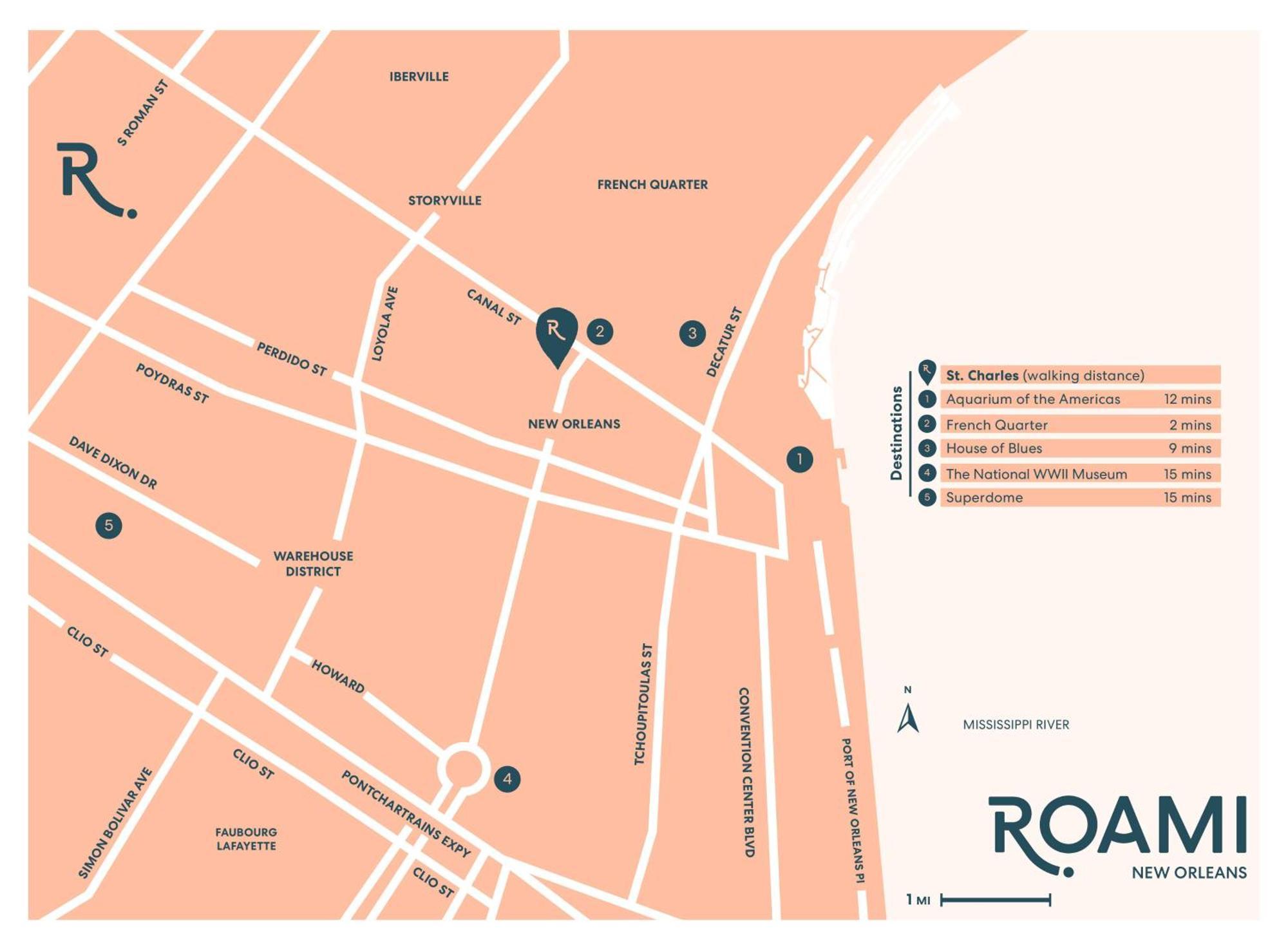 Roami At St. Charles Apartment นิวออร์ลีนส์ ภายนอก รูปภาพ
